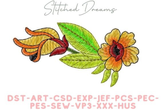 Evaluating Creative Flower Digital Embroidery for Etsy