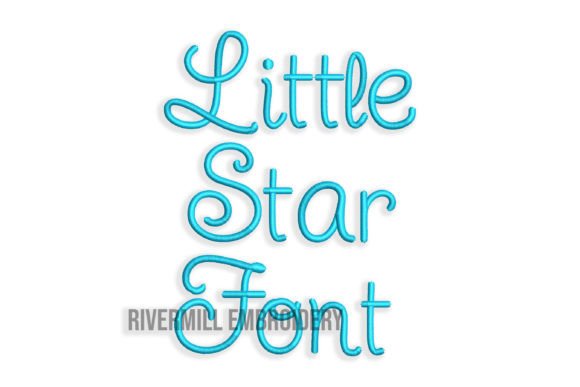Review: 1 1 2 Little Star Embroidery Font