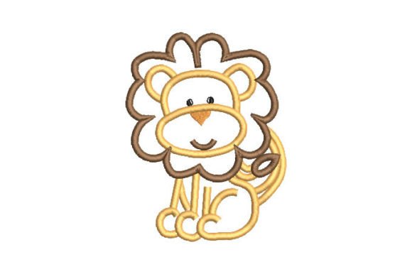 Review: Child Lion Applique Design for Gifts