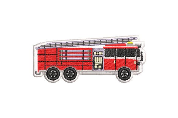 Review: Fire Truck Embroidery Designs for Holiday Sales