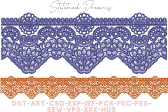 Review: Floral Elegance Border Embroidery Design
