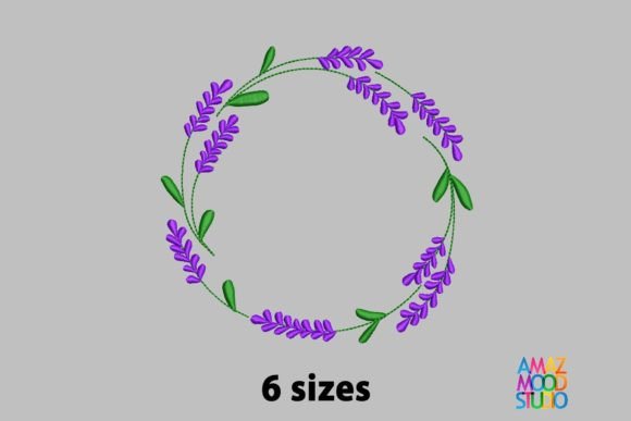 Review: Floral Lavender Frame for Spring Embroidery
