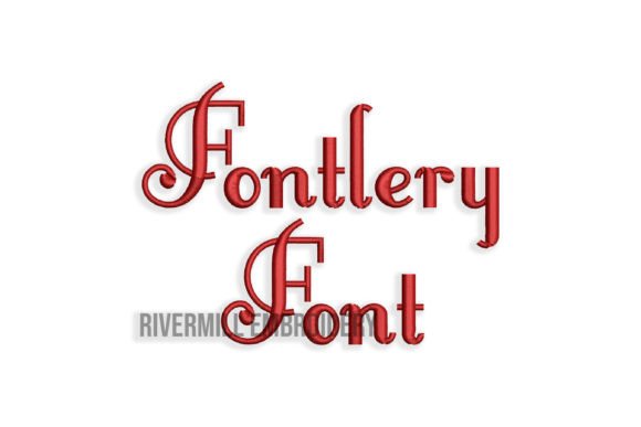 Reviewing 2 Fontleroy Machine Embroidery Font