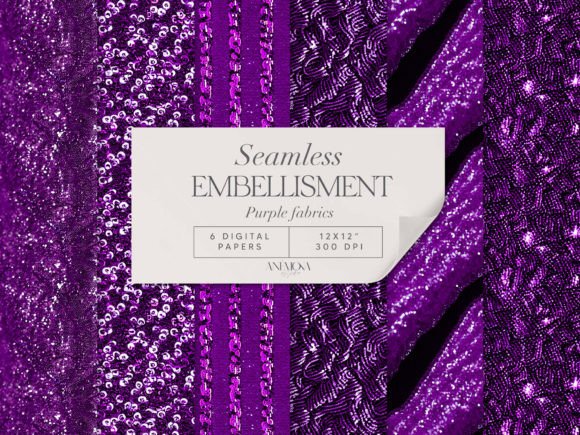 Reviewing Purple Embroidery Sequin Fabric Paper for Real Projects