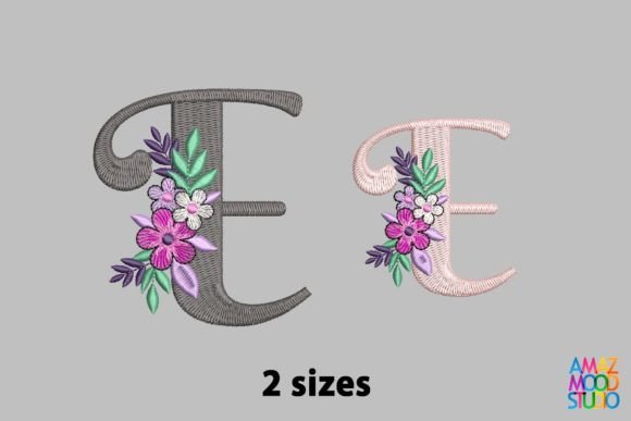 Reviewing the Letter E Floral Monogram for Boutique Apparel