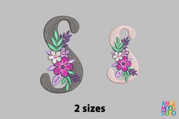 Reviewing the Letter S Floral Monogram for Boutique Sweatshirts