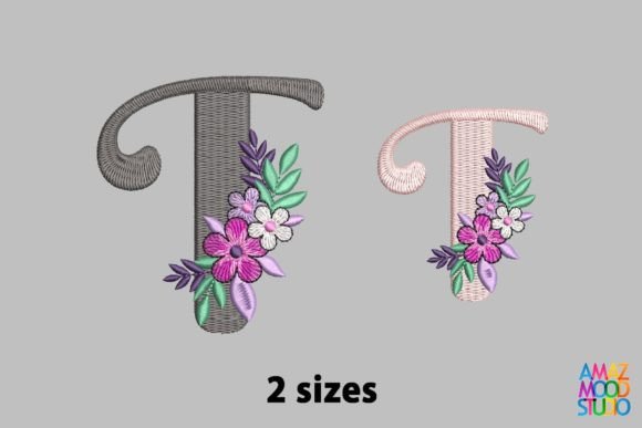 Reviewing the Letter T Floral Monogram for Business