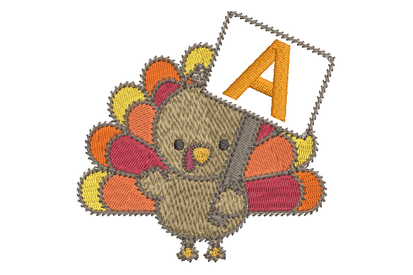 Turkey Thanksgiving Letter A: A Designer’s Review